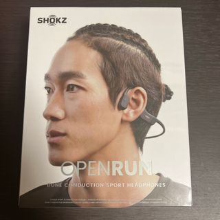 アフターショックス(AFTERSHOKZ)のShokz【旧AfterShokz】 OpenRun コズミックブラック(ヘッドフォン/イヤフォン)