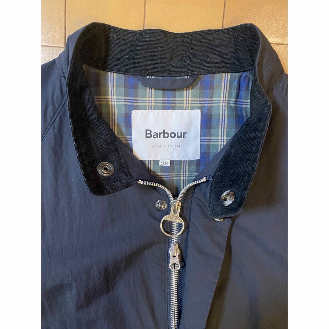 Ron Herman(ロンハーマン)の試着のみユナイテッドアローズ別注Barbour38定価59000円スタンドカラー メンズのジャケット/アウター(モッズコート)の商品写真