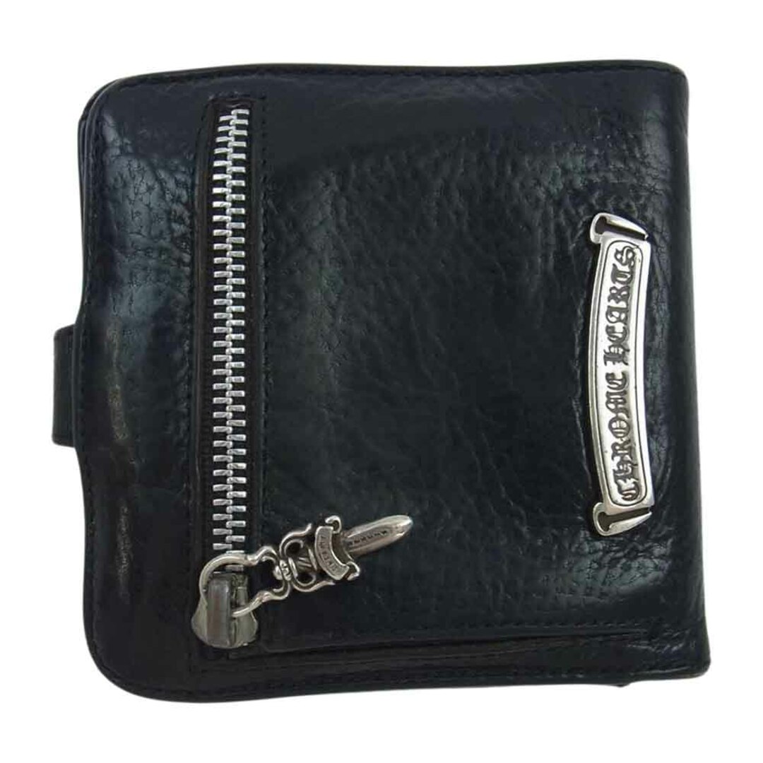 Chrome Hearts スクエアジップビル Wallet インボイス原本付き縦10cm