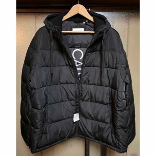 カルバンクライン(Calvin Klein)のカルバンクライン　新品未使用　XXLサイズ　ジャケット　パフジャケット　黒　CK(その他)