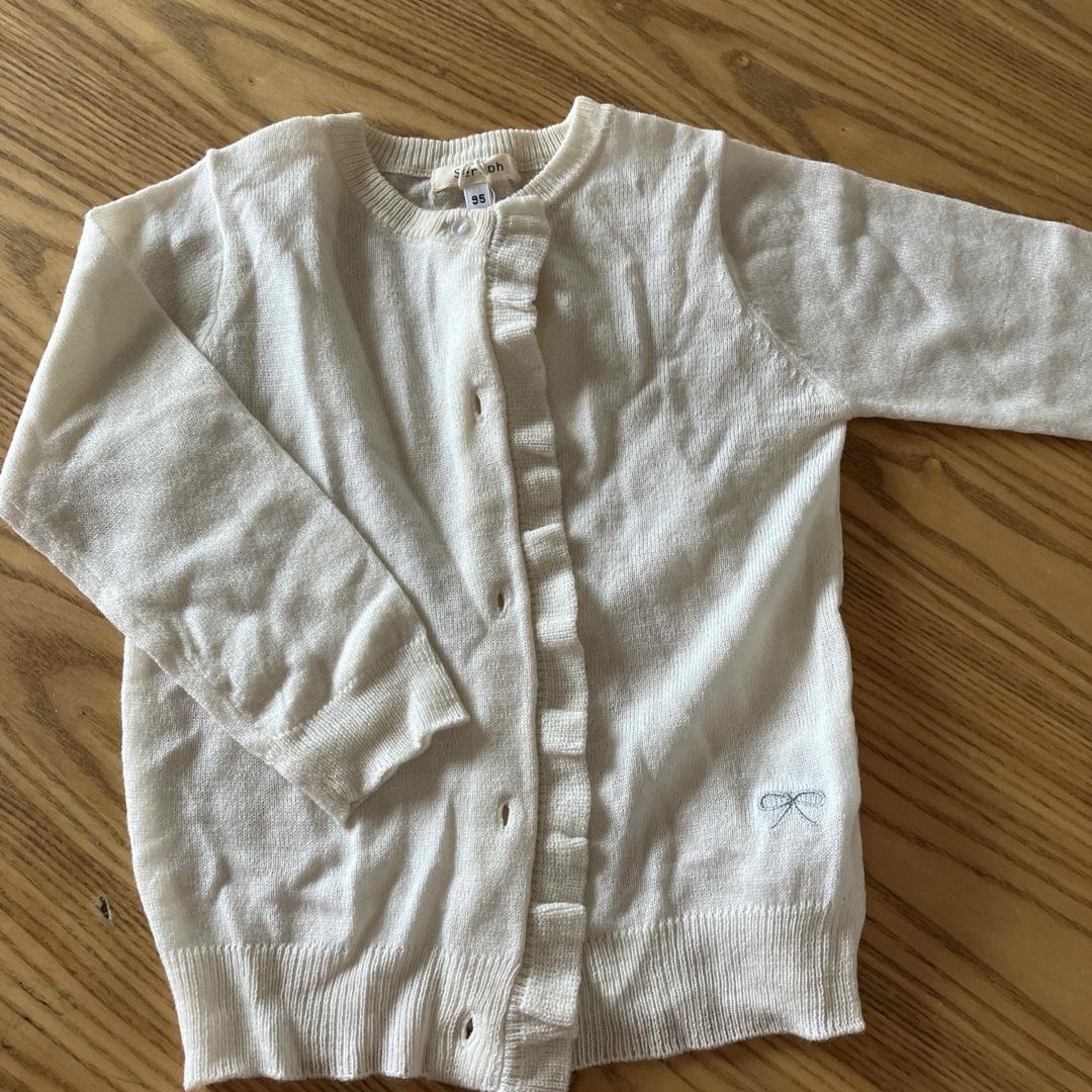 Seraph(セラフ)のセラフ　カーディガン キッズ/ベビー/マタニティのキッズ服女の子用(90cm~)(カーディガン)の商品写真