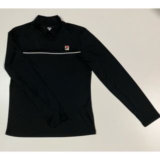 フィラ(FILA)の今季フィラ Fila 秋冬 ハイネック長袖Tシャツ 黒 L(ウェア)