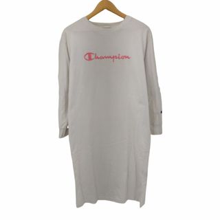 チャンピオン(Champion)のChampion(チャンピオン) ロングスリーブTシャツワンピース レディース(その他)