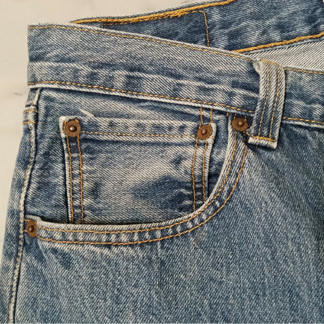 Chrome Hearts(クロムハーツ)のLevi's 501（W32 / 80cm）クロスパッチカスタム メンズのパンツ(デニム/ジーンズ)の商品写真