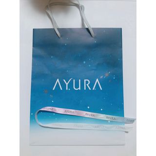 アユーラ(AYURA)のアユーラ　ショッパー  リボン付き(ショップ袋)