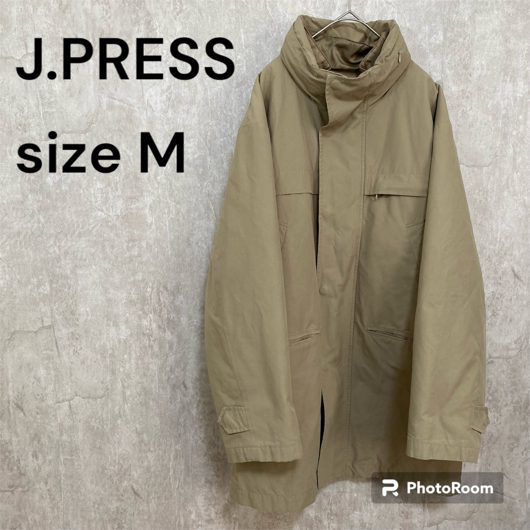 ジャケット/アウターJ.PRESS ライナー付き シンサレート 中綿 ステンカラーコート M