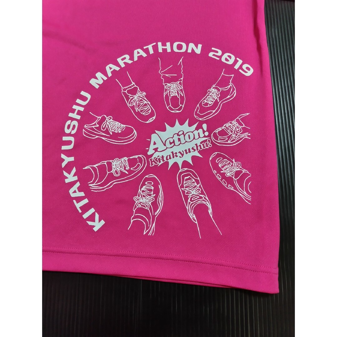 MIZUNO(ミズノ)の北九州マラソン2019 Tシャツ　Mサイズ ミズノ Mizuno スポーツ/アウトドアの野球(ウェア)の商品写真