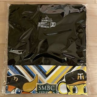 ハンシンタイガース(阪神タイガース)のSMBC日本シリーズ2023　マスコットTシャツ（ブラック） Lサイズ 新品(記念品/関連グッズ)