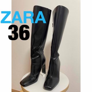 ザラ(ZARA)のZARA ロングブーツ(ブーツ)