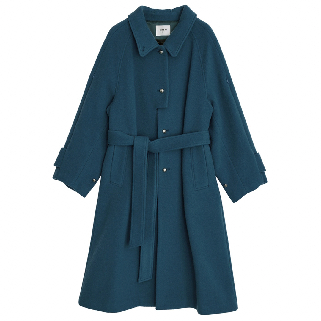 Ameri VINTAGE(アメリヴィンテージ)の【新品】SOFT WOOL BAL COLLAR COAT レディースのジャケット/アウター(ロングコート)の商品写真