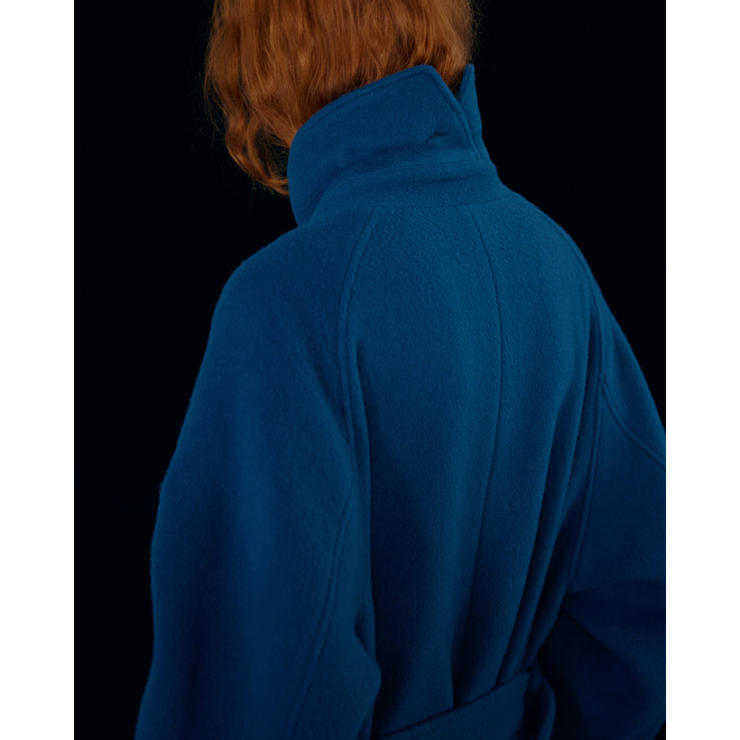 Ameri VINTAGE(アメリヴィンテージ)の【新品】SOFT WOOL BAL COLLAR COAT レディースのジャケット/アウター(ロングコート)の商品写真