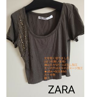 ザラ(ZARA)のZARA(Tシャツ(半袖/袖なし))