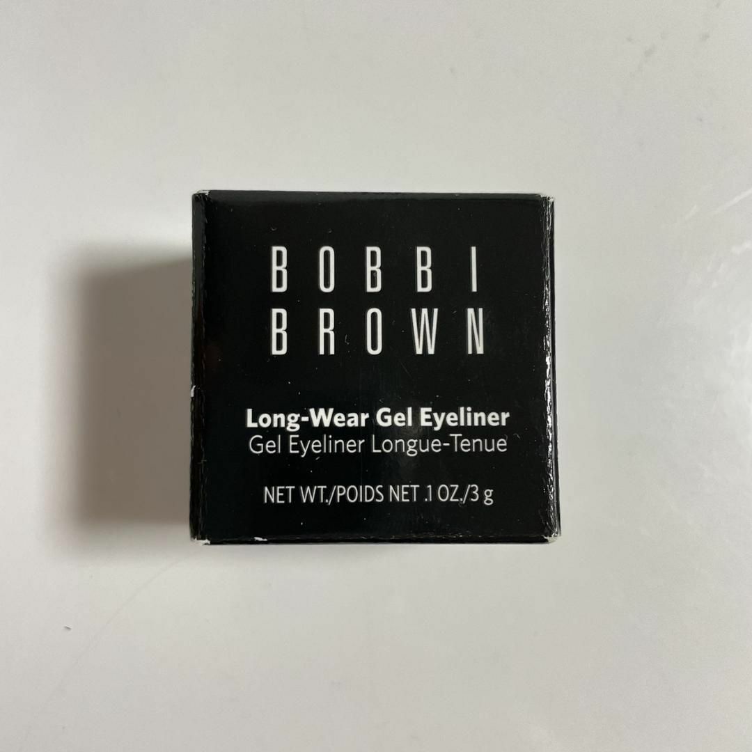BOBBI BROWN(ボビイブラウン)のBOBBI BROWN ロングウェア ジェル アイライナー 01　ブラックインク コスメ/美容のベースメイク/化粧品(アイライナー)の商品写真