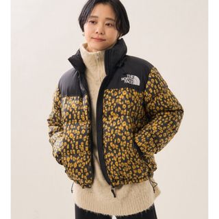 ノースフェイス(THE NORTH FACE) レオパード ダウンジャケット