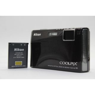 【返品保証】 ニコン Nikon Coolpix S60 ブラウン Nikkor 5x バッテリー付き コンパクトデジタルカメラ  s4899(コンパクトデジタルカメラ)