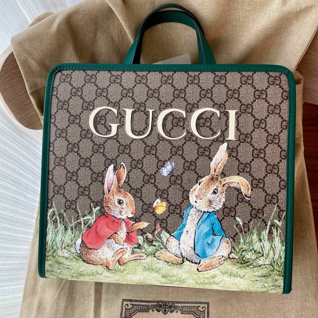 お買い得！ Gucci チルドレン トートバッグ ピーターラビット | www