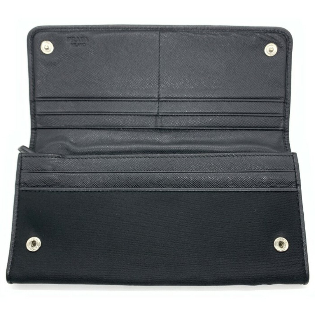 【人気・美品】PRADA プラダ ナイロン 二つ折り財布 ブラック 黒 正規品 【人気・美品】PRADA プラダ ナイロン 二つ折り財布 ブラック 黒 正規品
