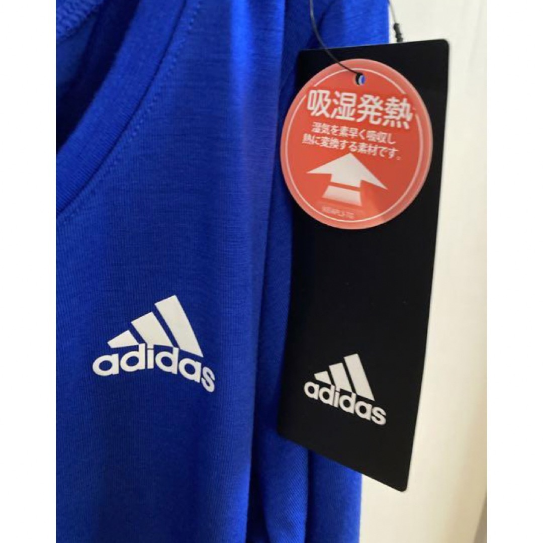 adidas(アディダス)の新品　２枚セット　アディダス　インナー　ガールズ　レディース  ヒートテック レディースの下着/アンダーウェア(アンダーシャツ/防寒インナー)の商品写真