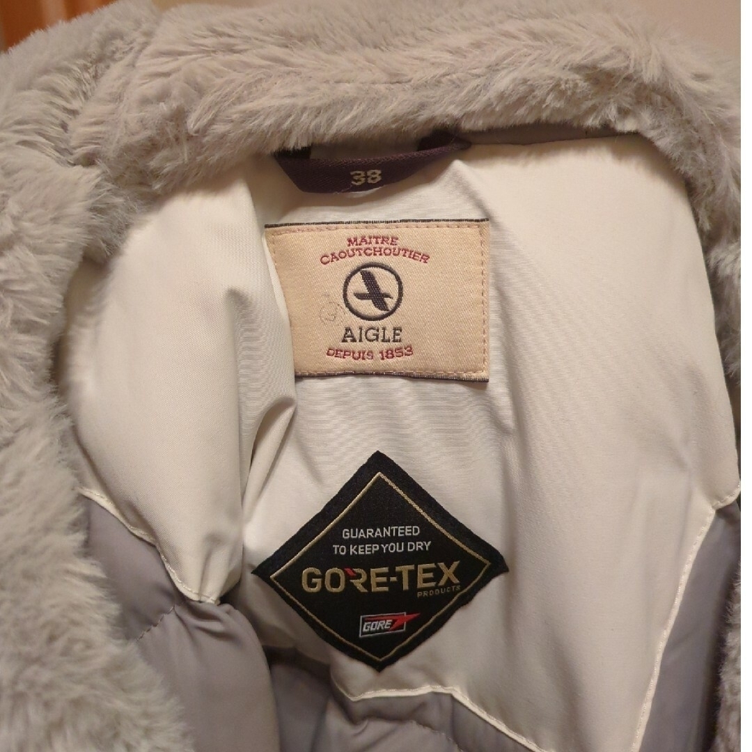 AIGLE(エーグル)の定価8.6万円 AIGLE ダウンコート GORE-TEX レディースのジャケット/アウター(ダウンコート)の商品写真