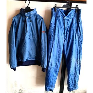 デサント(DESCENTE)の◆昭和レトロ DESCENTEデサント スキーウェア スノボ デニム 2点セット(ウエア)