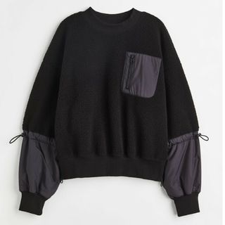 エイチアンドエム(H&M)の【H&M】テディスポーツスウェットシャツ(トレーナー/スウェット)