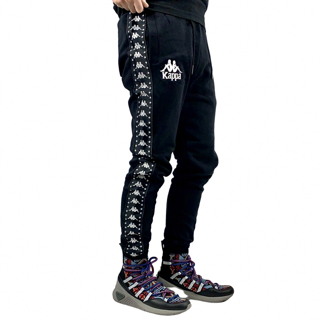 新品 kappa カッパ BANDA スター バンダ スキニー スウェットパンツ 新品 kappa カッパ BANDA スター バンダ スキニー スウェットパンツ