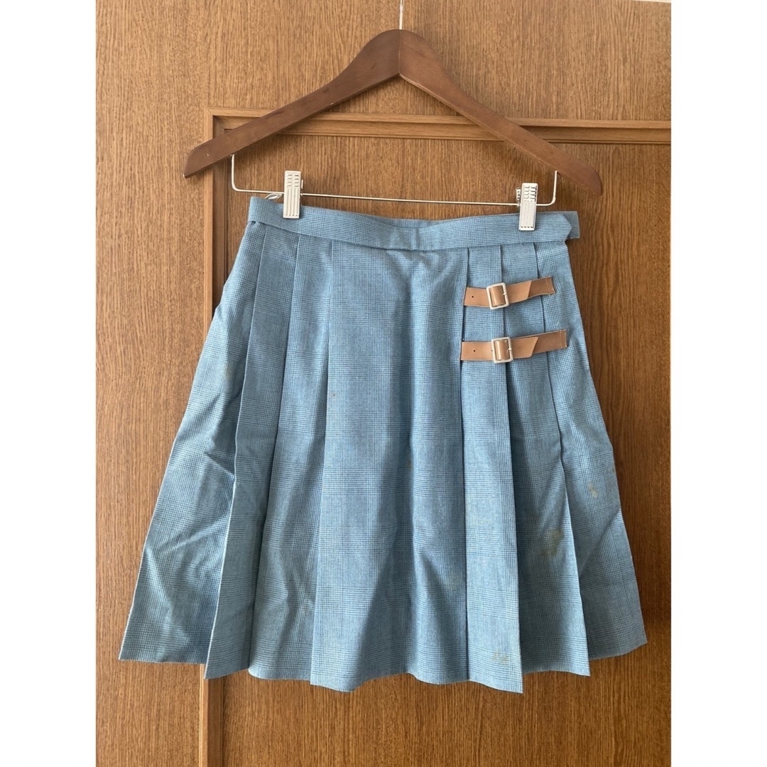 【値下げ】predichant 制服　スカート　水色　高校　レディース レディースのスカート(ミニスカート)の商品写真
