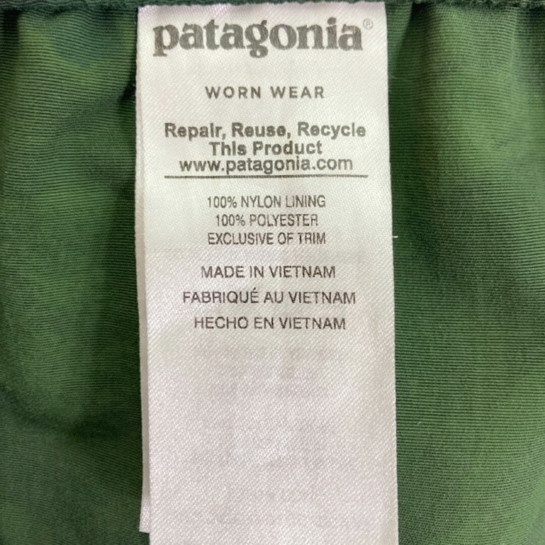 patagonia(パタゴニア)の★Patagonia パタゴニア 55210FA17 バギーズパンツ グリーン sizeS メンズのパンツ(ワークパンツ/カーゴパンツ)の商品写真