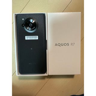 アクオス(AQUOS)のSHARP AQUOS R7 A202SH ブラック(スマートフォン本体)