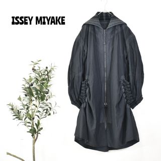 イッセイミヤケ(ISSEY MIYAKE)の★ イッセイミヤケ エイポック ★ 切替 変形 デザインコート セーラーカラー(その他)