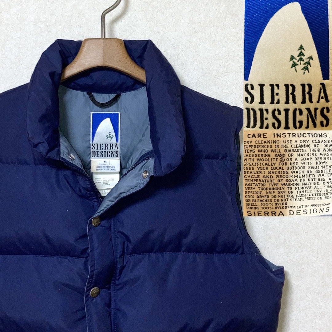 極希少80´s3本木! SIERRA DESIGNSシェラデザイン　ダウンベスト