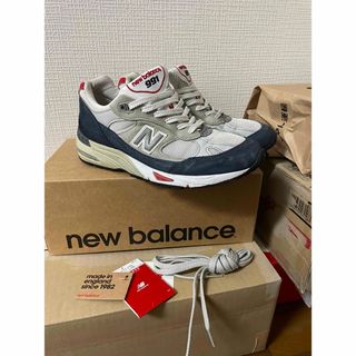 ニューバランス(New Balance)の美品 NEW BALANCE ニューバランス M991GWR 8 26cm (スニーカー)