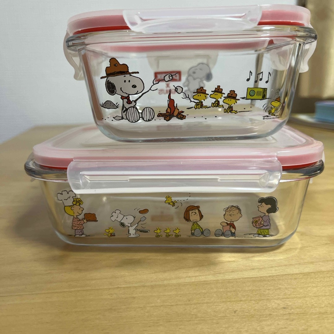 Pyrex(パイレックス)のPyrex  ×   PEANUTS  パイレックス　スヌーピー インテリア/住まい/日用品のキッチン/食器(容器)の商品写真