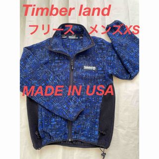 ティンバーランド(Timberland)のティンバーランド　フリース　ジャケット　メンズ　XS ネイビー　アメリカ製(ブルゾン)