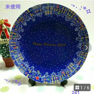 ＊未使用＊【ケンタッキーフライドチキン   クリスマス  絵皿   非売品】(食器)