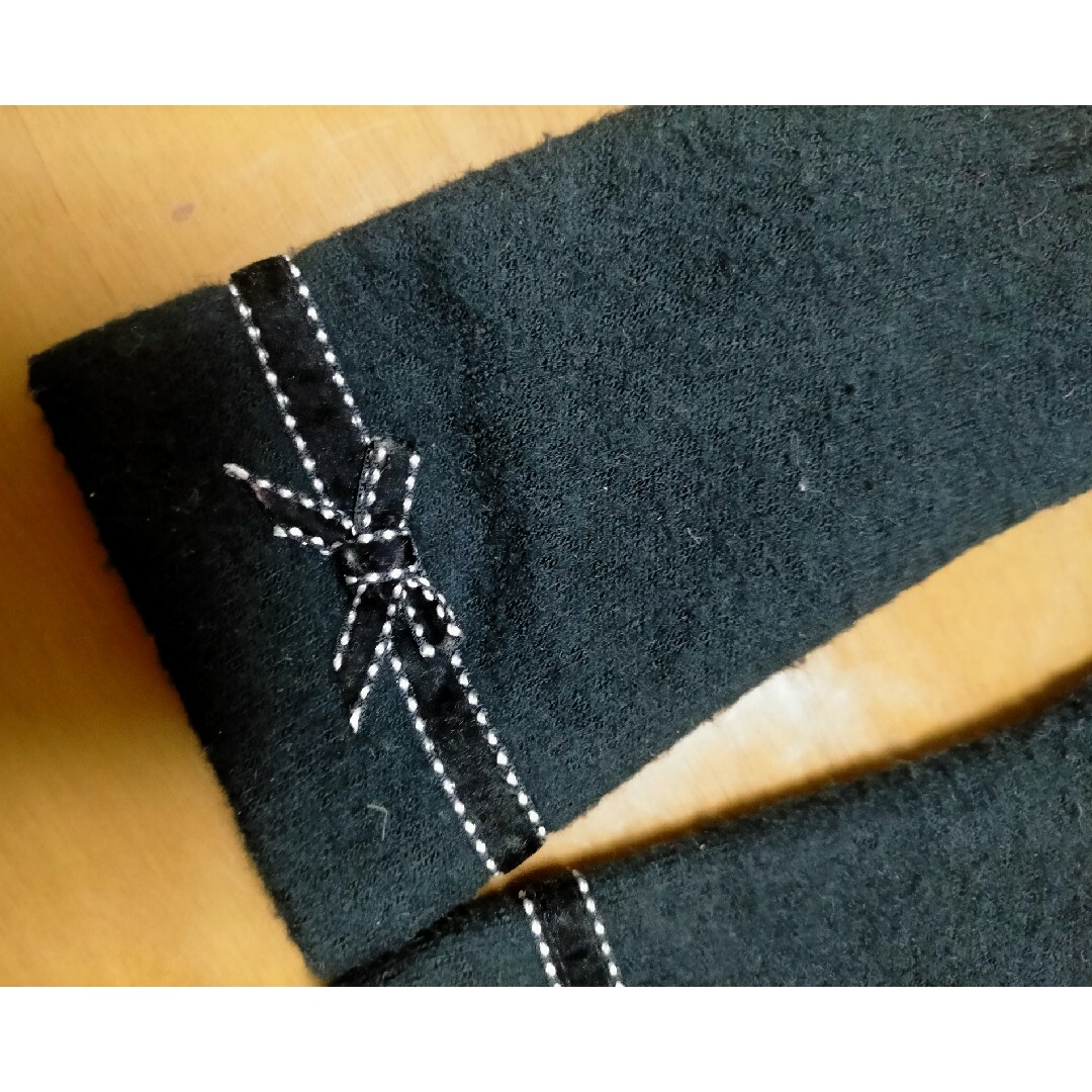黒色　手袋 レディースのファッション小物(手袋)の商品写真