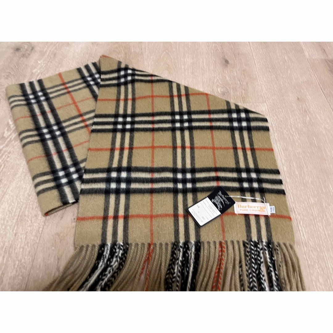 BURBERRY - BURBERRY バーバリー カシミア100％ タグ付き未使用品