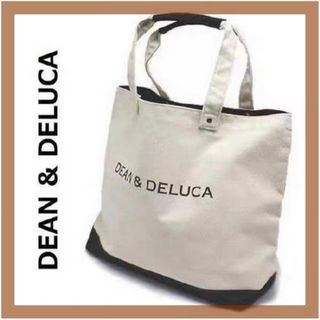 ディーンアンドデルーカ(DEAN & DELUCA)の【新品】DEAN&DELUCA トートバッグ ナチュラルホワイト 大容量バック(トートバッグ)