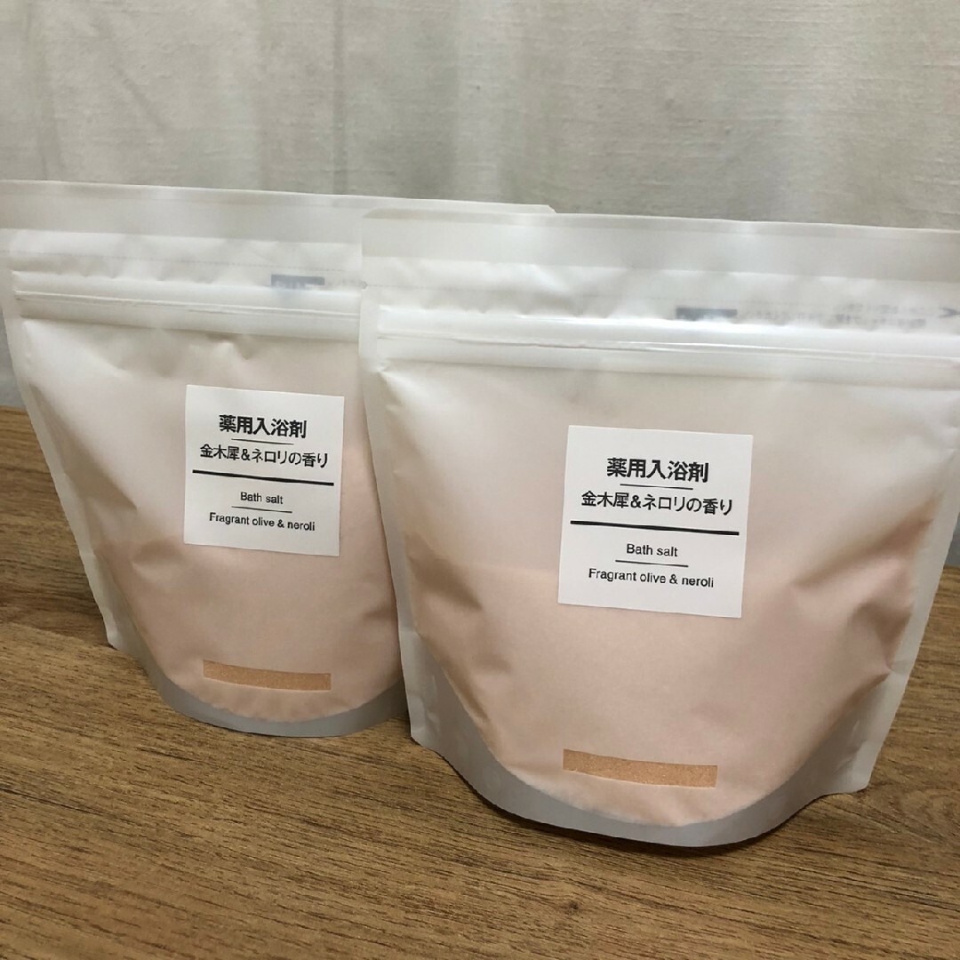 MUJI (無印良品)(ムジルシリョウヒン)の無印良品 入浴剤 金木犀＆ネロリの香り コスメ/美容のボディケア(入浴剤/バスソルト)の商品写真