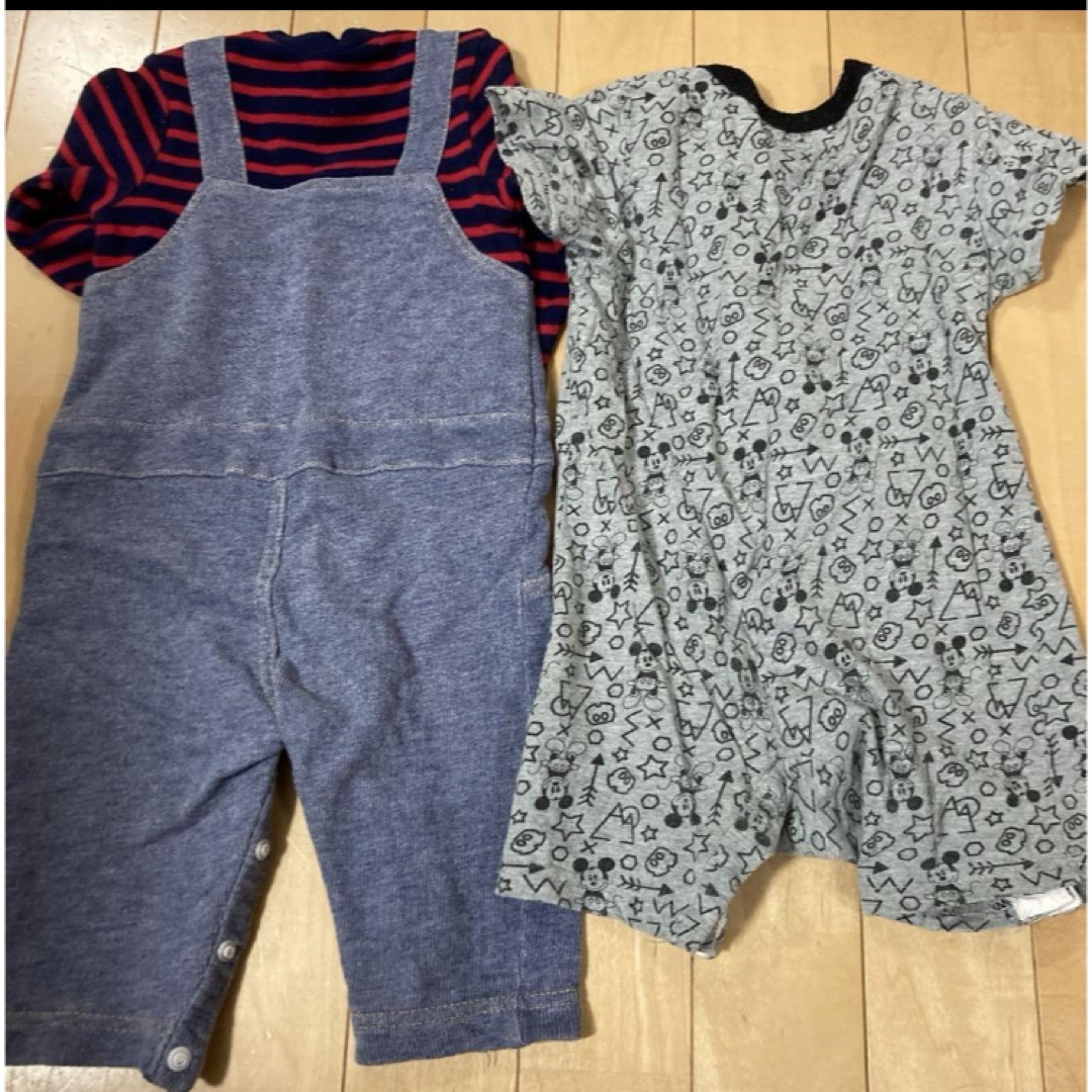 ベビーロンパース⭐︎2枚セット キッズ/ベビー/マタニティのベビー服(~85cm)(ロンパース)の商品写真