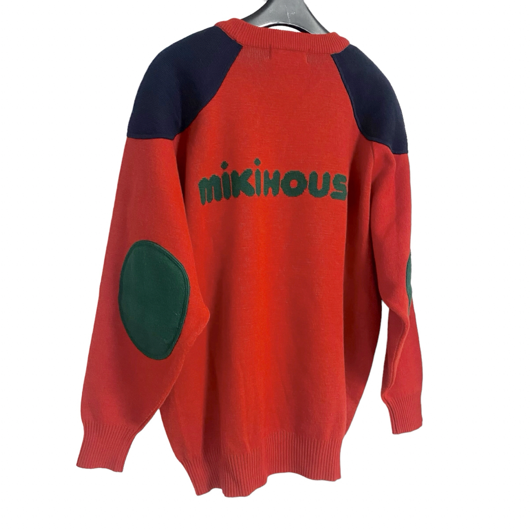 mikihouse(ミキハウス)の美品　mikihouseミキハウス　メンズ　サイズL かわいい　レッド赤 メンズのトップス(ニット/セーター)の商品写真