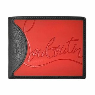 クリスチャンルブタン(Christian Louboutin)のクリスチャンルブタン 二つ折り財布 ソールxカーフ レッドxブラック J5359(折り財布)