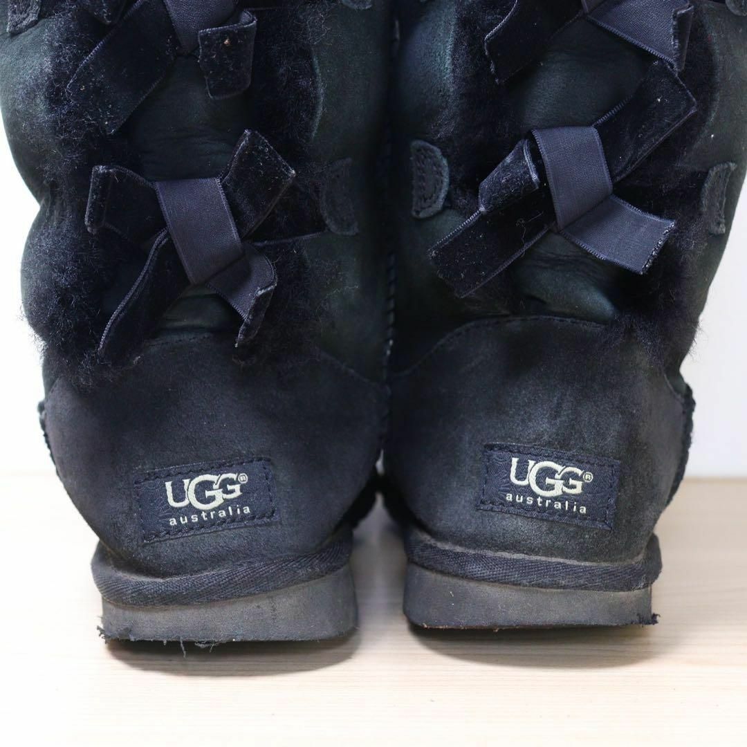 日本在庫・即発送 UGG アグオーストラリア 23 ベイリーボウ ムートン