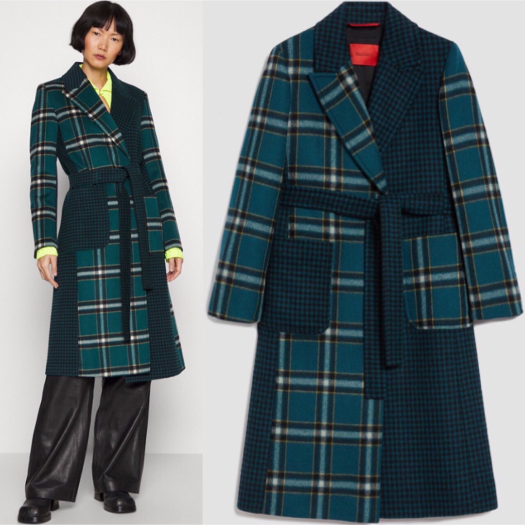 Max Mara(マックスマーラ)の★定価13.2万 MAX&Co. ロングコート Max Mara マックスマーラ レディースのジャケット/アウター(ロングコート)の商品写真