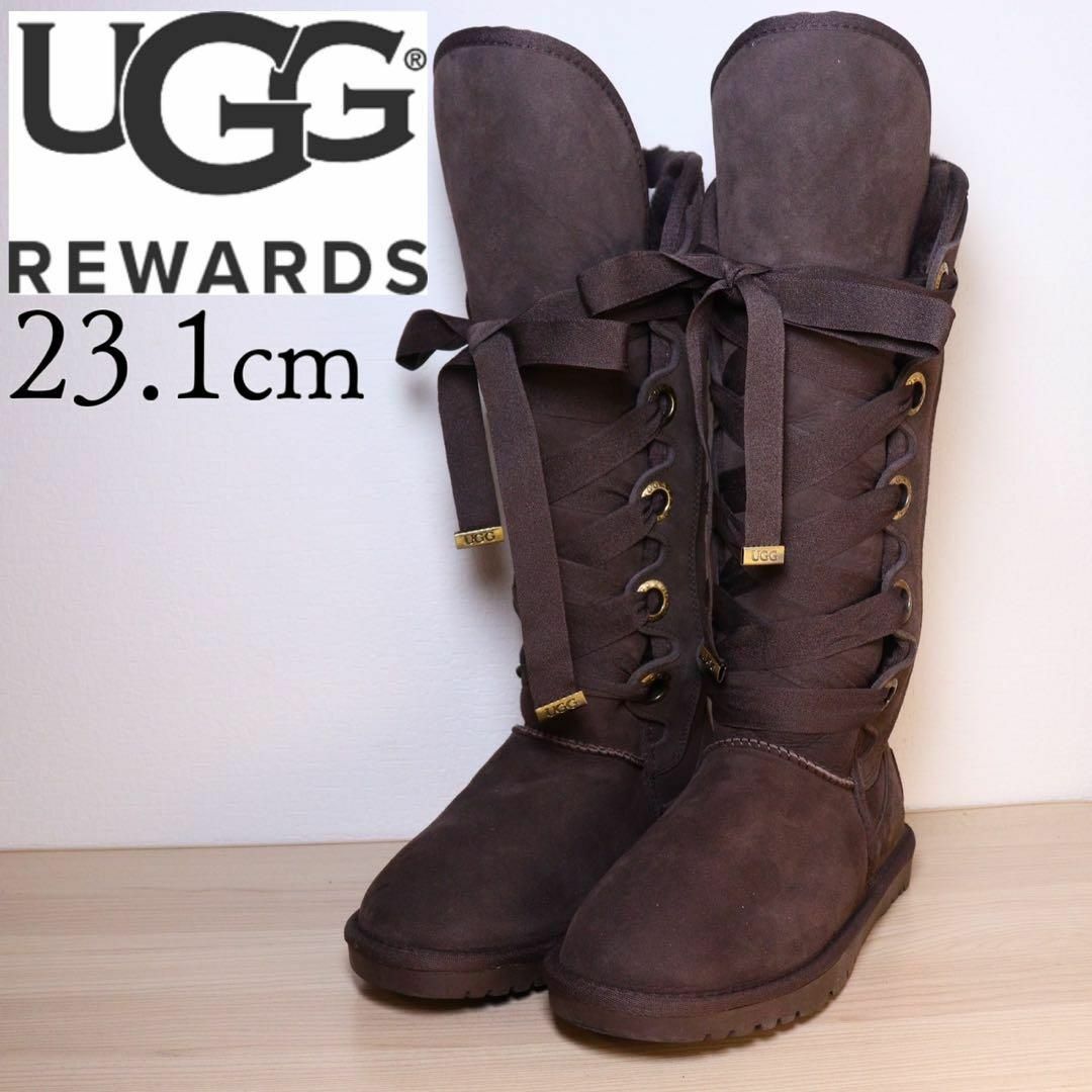 UGG アグ 23.1 クラシックトール レース 編み上げ ブーツレディース