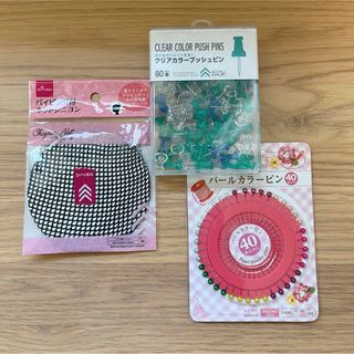 ダイソー(DAISO)のDAISO ダイソー　シニヨン　画鋲　針(日用品/生活雑貨)