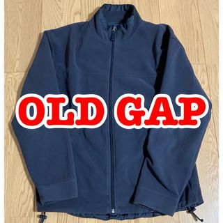 ギャップ(GAP)のOLD GAP オールドギャップ ジップフリース ネイビー(ブルゾン)