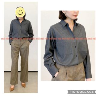 セオリーリュクス(Theory luxe)の✤セオリーリュクス theory luxe サキソニー シャツ型ブラウス✤(シャツ/ブラウス(長袖/七分))