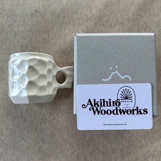 スノーピーク(Snow Peak)のM新品 AKIHIRO WOODWORKS JINCUP CERAMICS 白磁(食器)