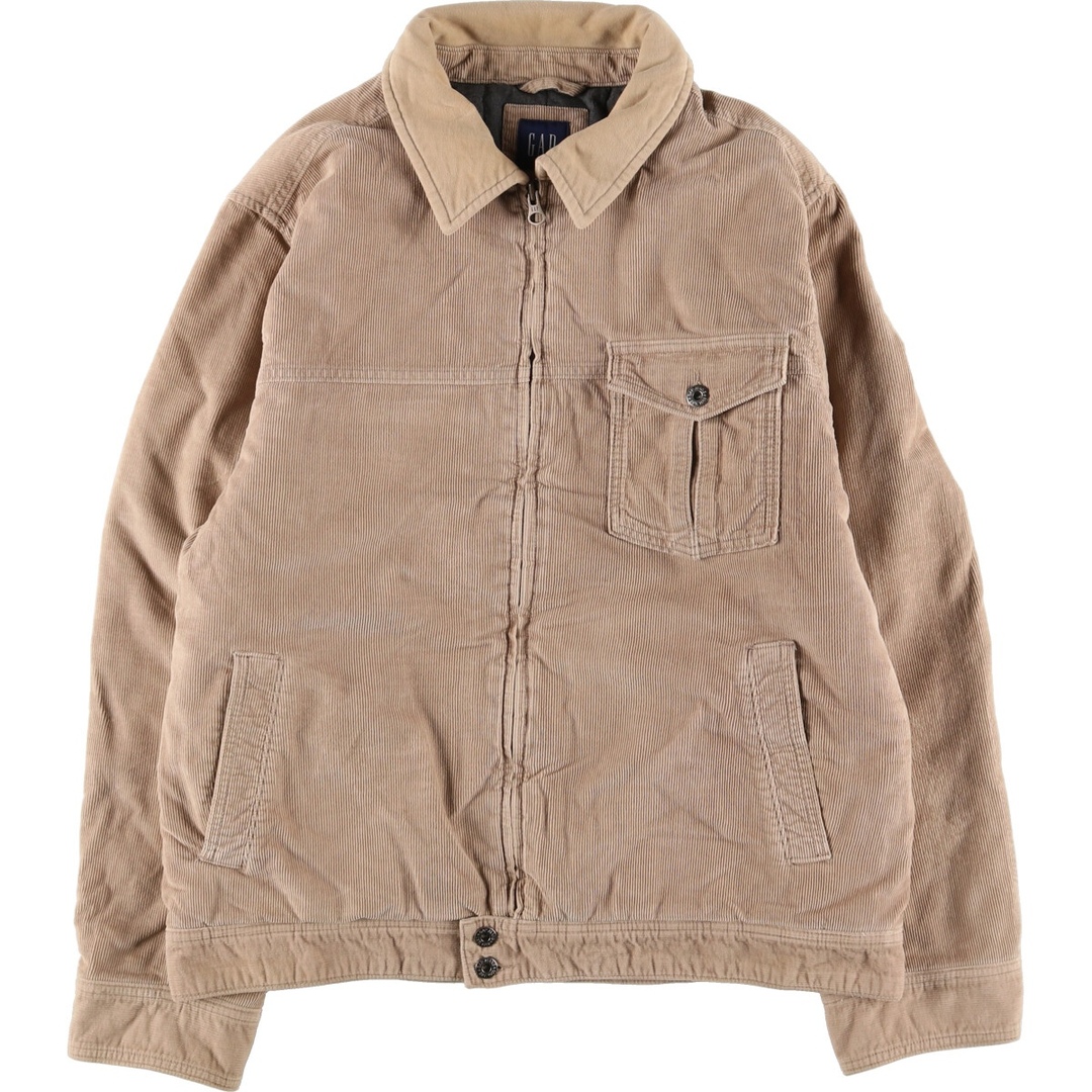 GAP(ギャップ)の古着 ギャップ GAP 中綿入り コーデュロイジャケット メンズL /eaa407816 メンズのジャケット/アウター(Gジャン/デニムジャケット)の商品写真